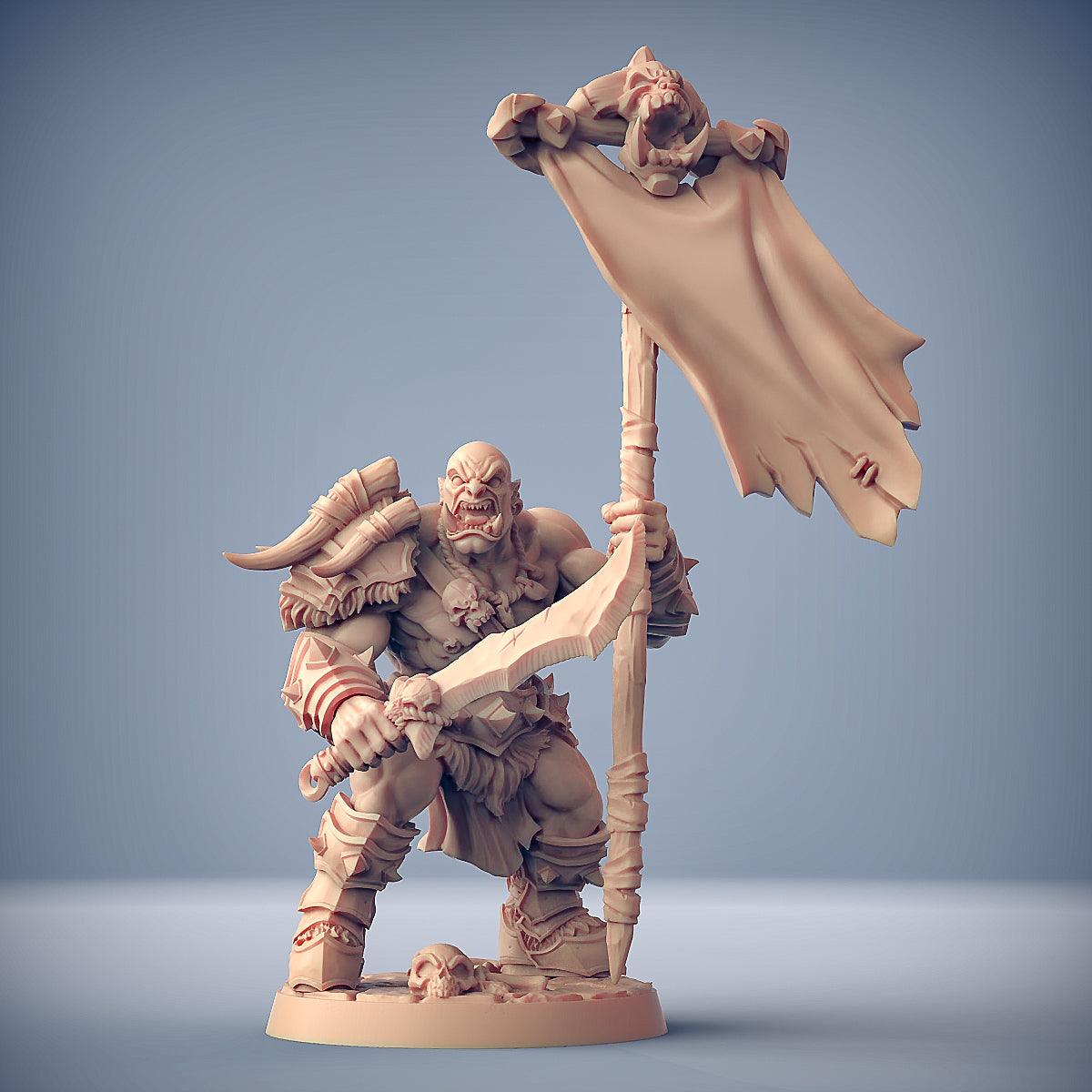 Orc Barbarians Set - 6 Modular Unit - Monsters Minis