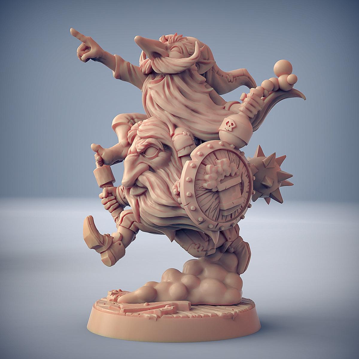 Ginsh & Gnosh (two crazy Gnomes) - Monsters Minis