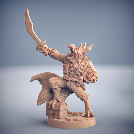 Gyros - Pirate/Sailor Hero - Monsters Minis