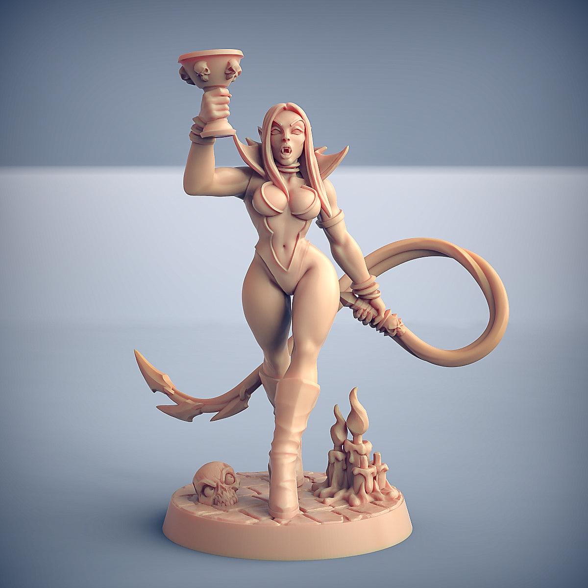 Maligna - Vampire Beauty (Fantasy Pin-Up) - Monsters Minis