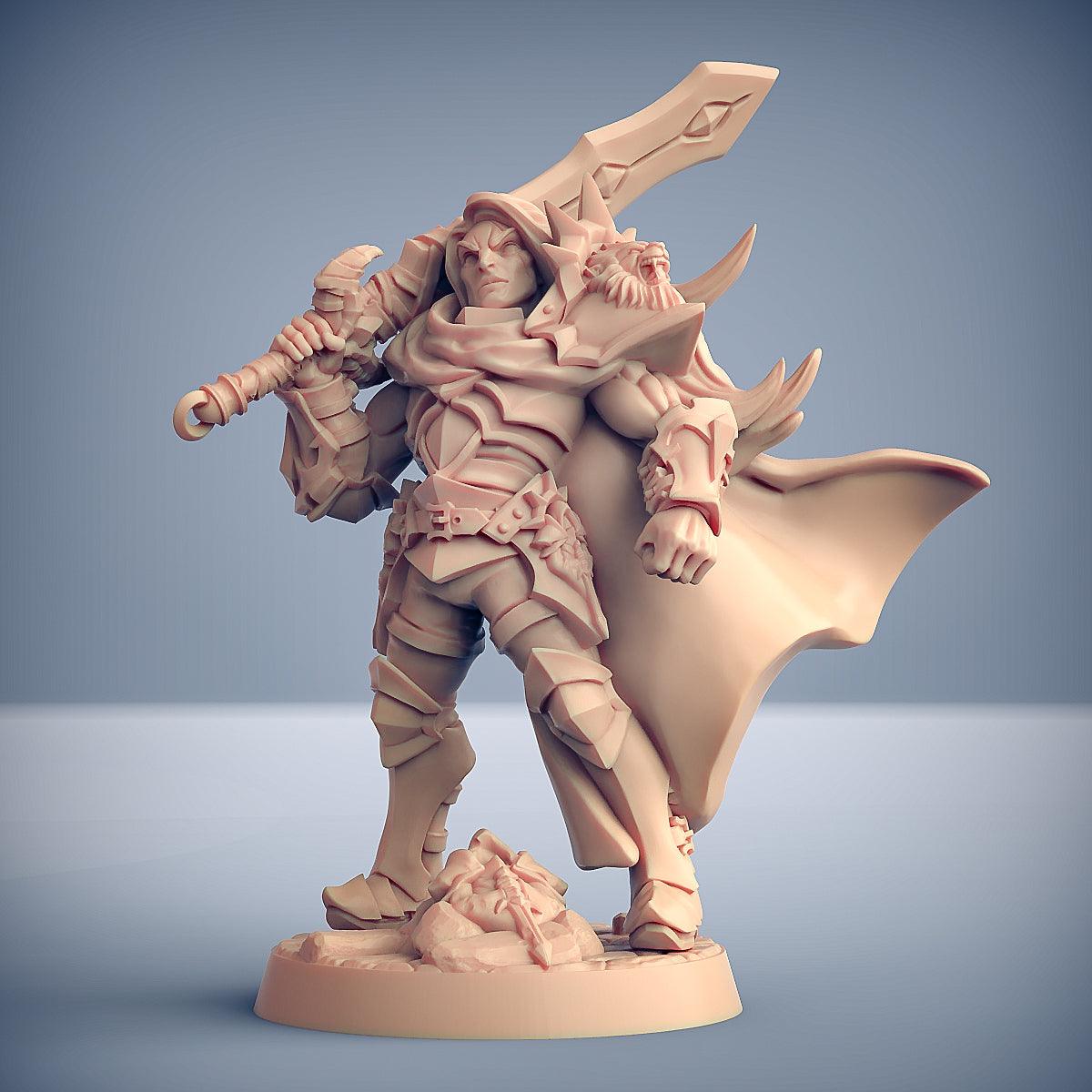 Sigfrido Dragonbane - Fighters Guild Hero - Monsters Minis